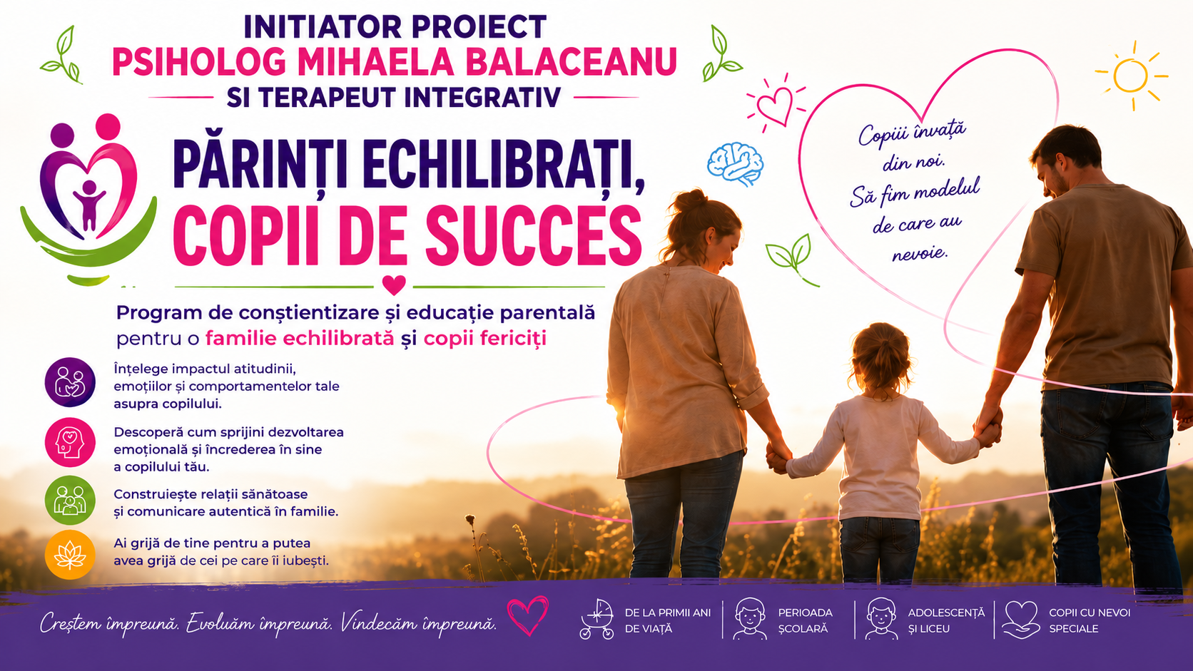 Campanie Părinți Echilibrați - Copii de Succes