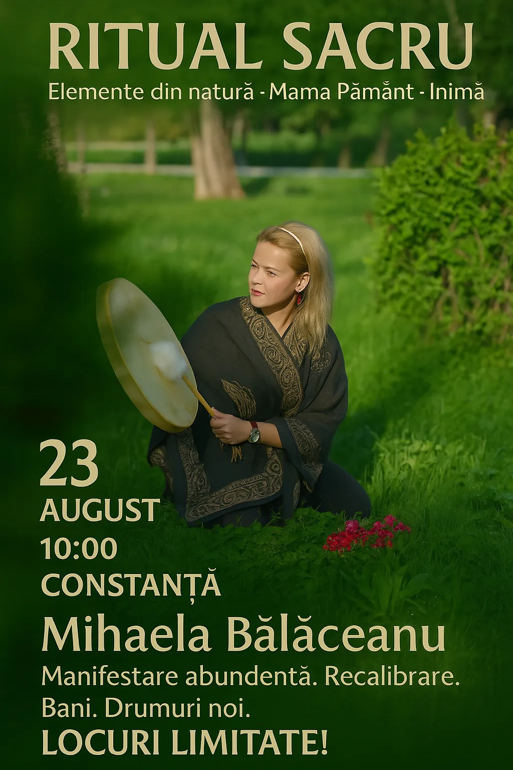 RITUAL SACRU ABUNDENTA cu Mihaela Bălăceanu