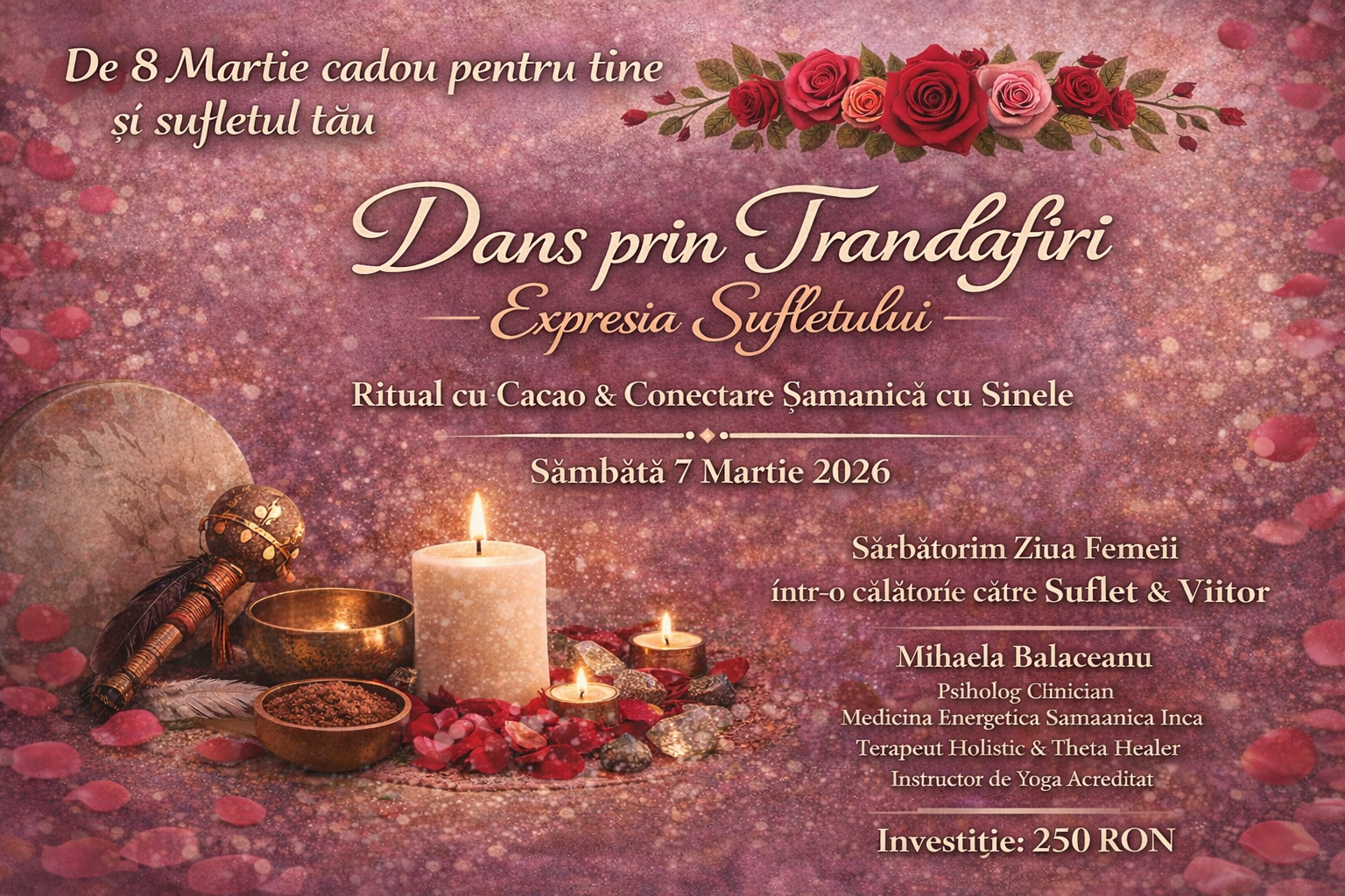Dans prin Trandafiri – Expresia Sufletului