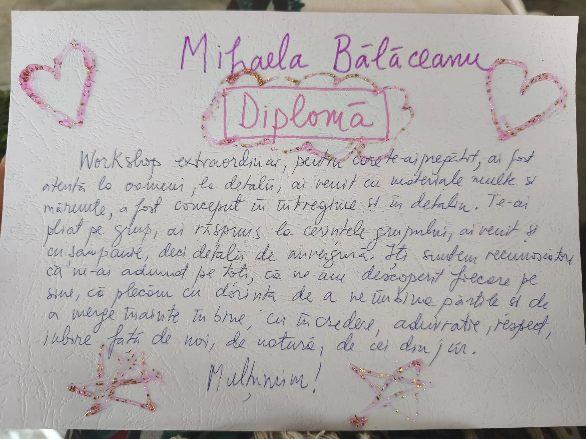 Recenzii Retreat 6-9 iunie 2025 - Fii Autorul Vieții Tale – O poveste rescrisă cu sens