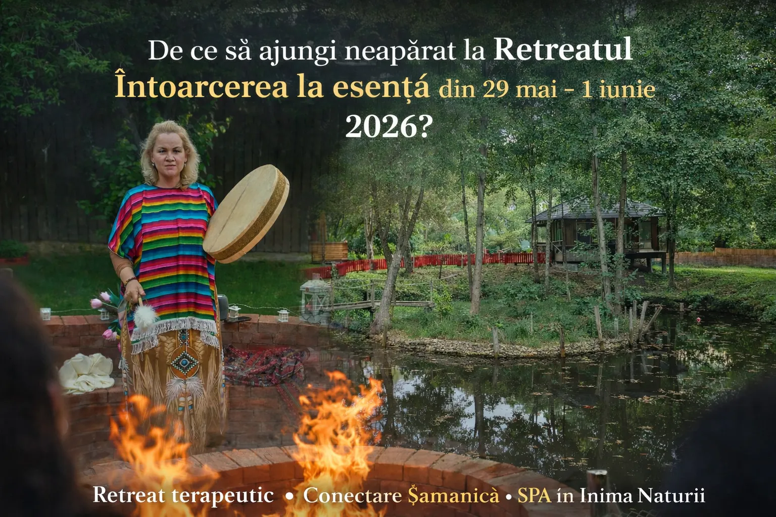 De ce sa ajungi neparatat la RETREAT-ul Întoarcerea la Esență din 29 mai - 1 iunie 2026 ?